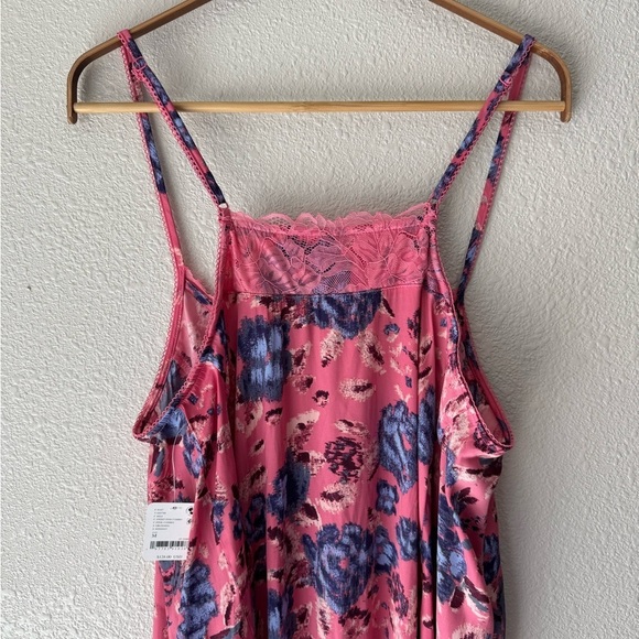 FREE PEOPLE Intimately Free People First Date Printed Maxi Slip Dress - Picture 6 of 14